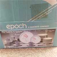 40 pc Epoch/Noritake Dish Set in Box