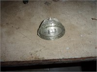 Old post office badge