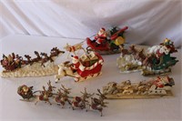 Collection of Santa Sleighs