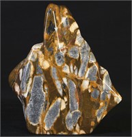 POLISHED JASPER & CALCITE SLAB