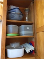 Plastic Food Storage Containers, Large Baking