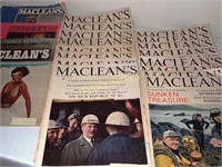 Vintage Maclean's Magazines