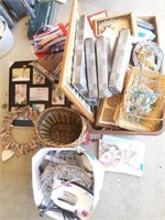 Picture Frames, Baskets, Books, Iron, Home Decor,