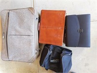 Suitcase, Briefcase, Small Duffle Bag