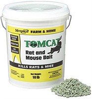 Motomco Tomcat Rat and Mouse Bait Pellet, 10 lb