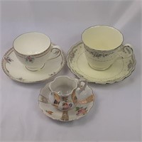 Noritake, Wedgwood and Occupied Japan tea sets