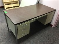 Metal Desk 60" x 30" x 29.5"