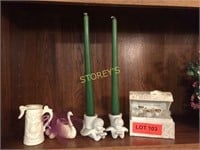 Candle Stick Holders, Etc.