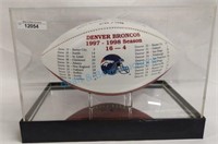 Denver Broncos Superbowl 32 football #786 of 1998