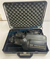 GE VHS camcorder in case