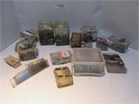 CONTAINERS OF SCREWS; BOLTS; MISC