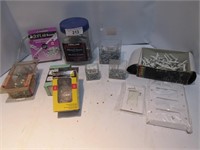 LOT: SCREWS; GALVINIZED STRAPPING; MISC