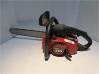 RED HOMELITE CHAIN SAW