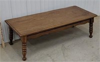 solid Oak coffee table
