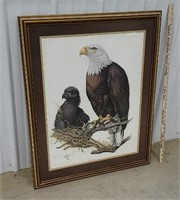 Eagle print - signed