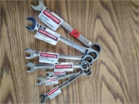 7 Craftsman Ratchet Wrenches SAE