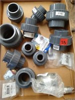 PVC gry pipe couplers