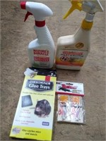 Mouse traps, stain remover dog & cat repellant