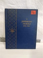 Partial Book Jefferson Nickels