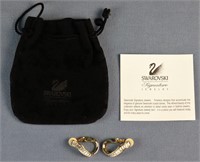 Pair of Swarovski Clip Earrings