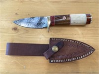 Unique Custom Damascus Knife #21