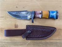 Unique Custom Damascus Knife #22