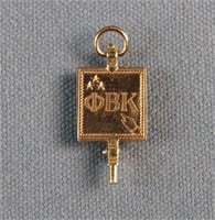 10K Gold 1926 Yale Fraternity Pin