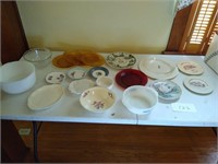 Miscellaneous China and glassware 21 pieces box