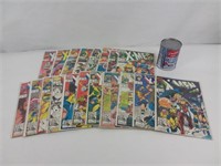 19 comics Marvel collection X Men #1 à 17+ #1 + #1