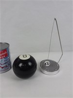 Pendule magnétique / boule billard no 8