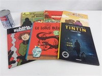6 BD dont Tintin et le Lotus Bleu, Les 4as