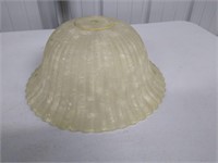 Vintage Glass Lamp Shade--10"