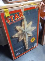 Star with lights