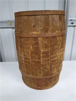 Wood Barrel--27" tall