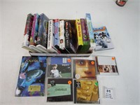 VHS/DVD MOVIES AND NEW CDS
