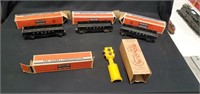 Lionel Train Cars w/Boxes and a Box and Marx