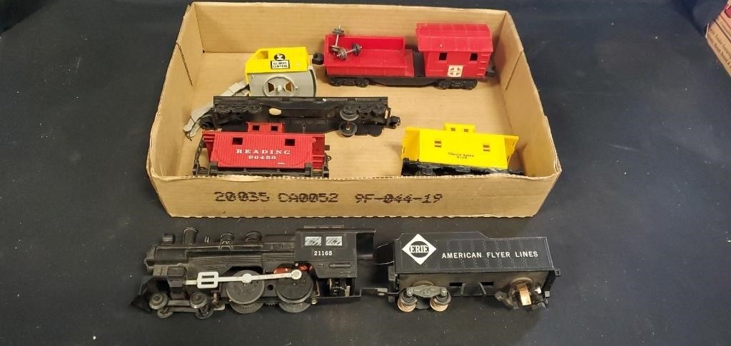 Online Train Auction