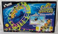 K'nex Screamin Serpent Roller Coaster New 63153