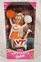 University Barbie Virginia Tech Doll New 19171