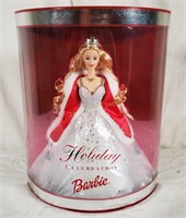 2001 Holiday Celebration Barbie New In Box 50304