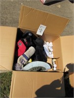 Box Lot of Golf Items
