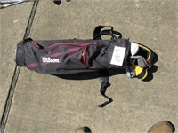 Wilson Golf Bag and Clubs Rossa