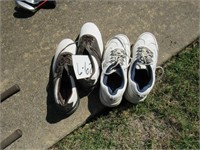 2 pair golf Shoes Size 10 1/2w