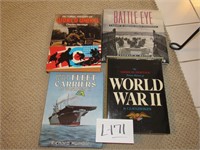 Lot of 4 WWII Books