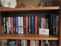 Lot of Books on Shelf