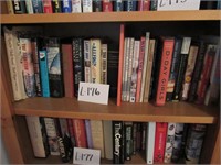 Lot of Books on Shelf