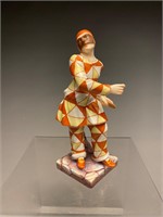 Ginori Jester Harlequin Porcelain Figurine
