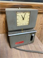 Vintage lathem time clock