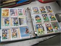 album of football cards 93 upper deck
