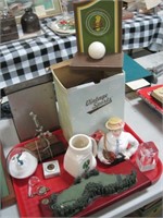 golf items. bookends, paper wt, ......